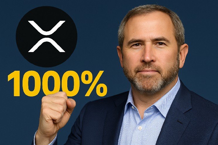 Ripple CEO Signals Unwavering Support for XRP With Bold 1000% Commitment