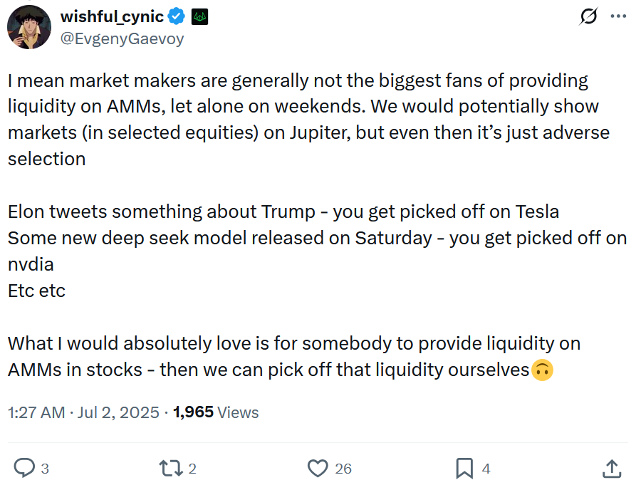 The good and bad of tokenized stocks
