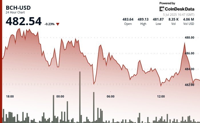 Bitcoin Cash Rally Accelerates on Whale Activity and Bullish Technical Signals