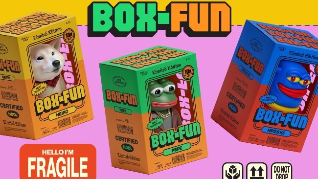 Box.Fun Introduces a Revolutionary New NFT Experience: Boxed Memecoins as Collectible Toys