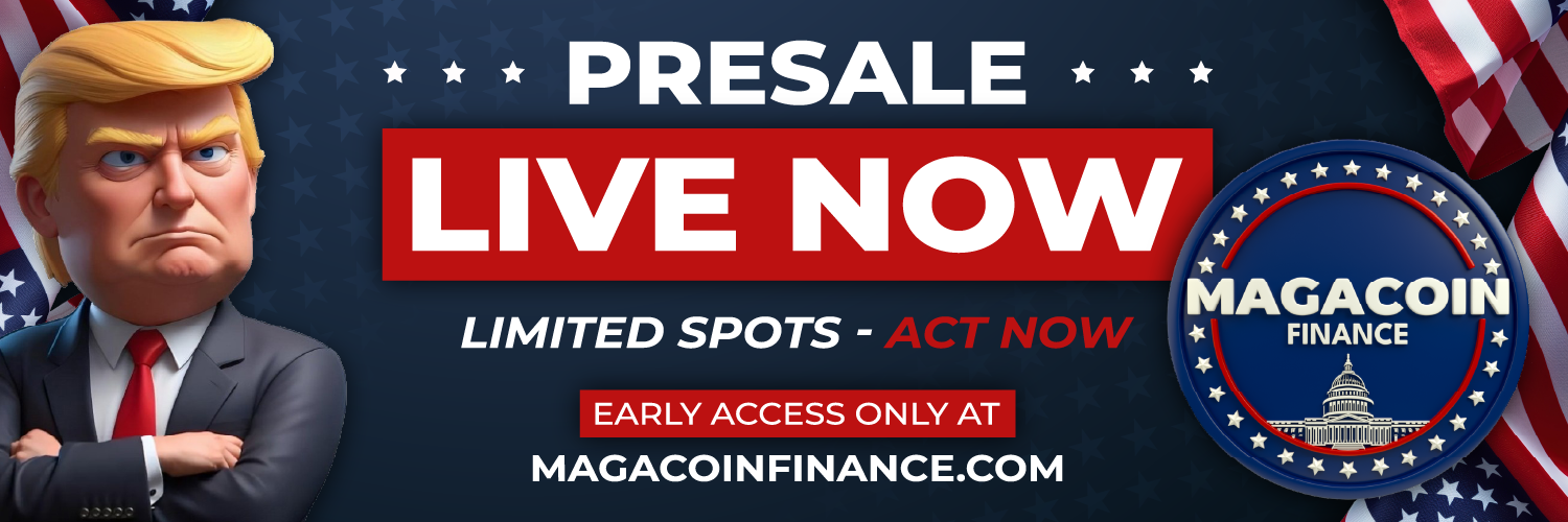 Bitcoin, Stellar & MAGACOIN FINANCE Highlighted as 5 Best Presales With 28x Upside