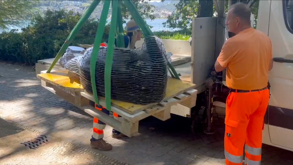 Iconic Satoshi Nakamoto statue recovered by Lugano municipality