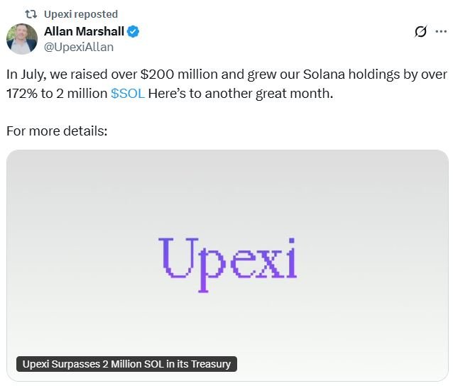 Solana treasury race heats up as firms hunt staking rewards