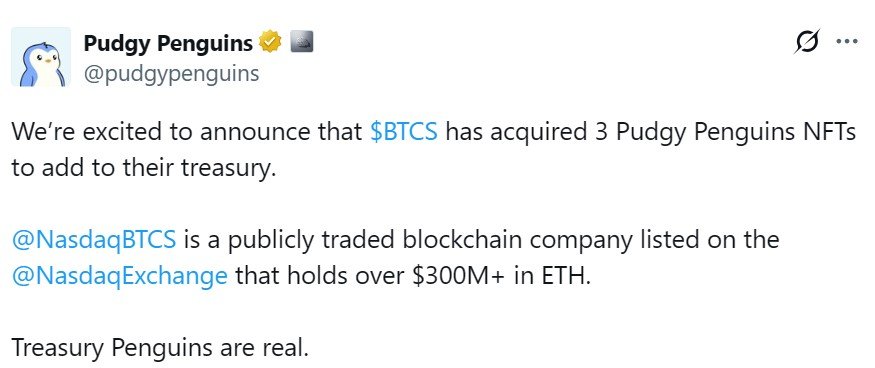 NFT market cap hits $9.3B, fueled by Ether surge