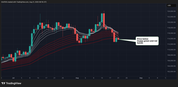 Key Bitcoin Indicators Hint at Bearish Regime Shift as Jackson Hole Nears
