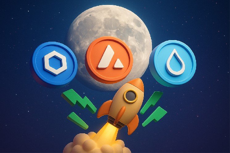 August&rsquo;s Potential Moonshots &mdash; Small-Cap Altcoins Drawing Big Money Include LINK, AVAX, and SUI