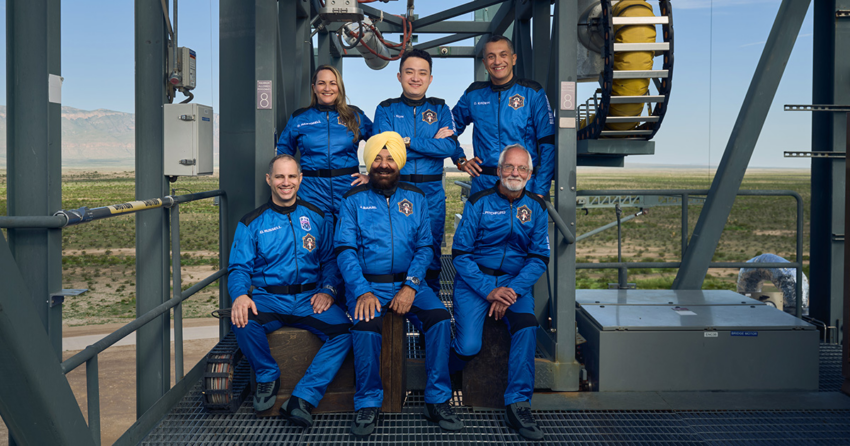 Justin Sun Completes Historic Space Journey with Blue Origin