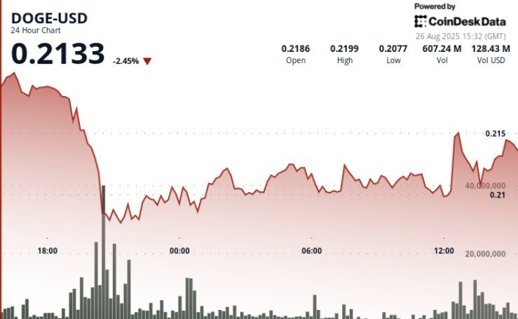 Dogecoin Jumps to 21-Cents Despite $200M Whale Transfer to Binance