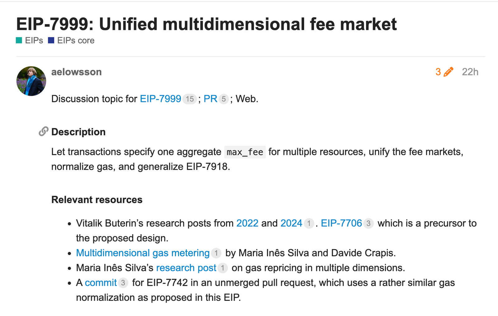 Ethereum proposes unified fee market to simplify transaction costs