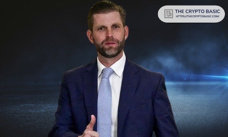 Eric Trump Responds to Critics As Ethereum Soars Past $4,600 Eric Trump Responds to Critics As Ethereum Soars Past $4,600