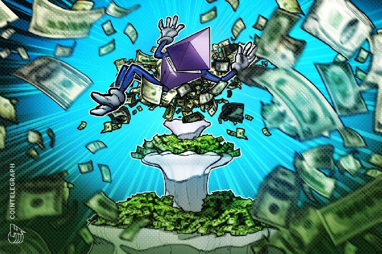 Ether trader turns $125K into $43M, locks in $7M after market downturn