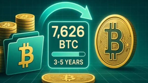 Old Bitcoin Supply Unlocks: 7,626 BTC Aged 3&ndash;5 Years Moves Onchain