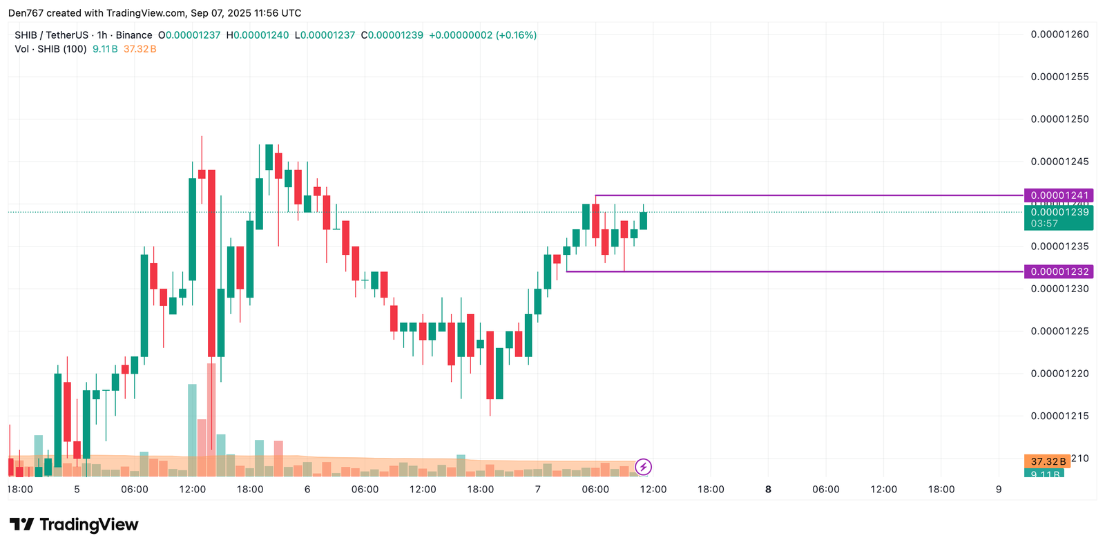 SHIB Price Prediction for September 7