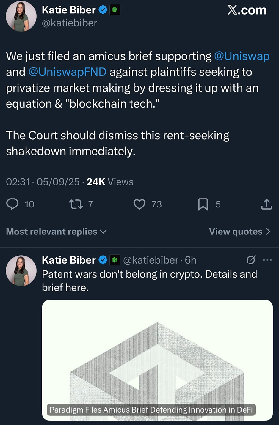 Uniswap Faces Legal Heat From Bancor Over AMM Patent Claims Uniswap Faces Legal Heat From Bancor Over AMM Patent Claims