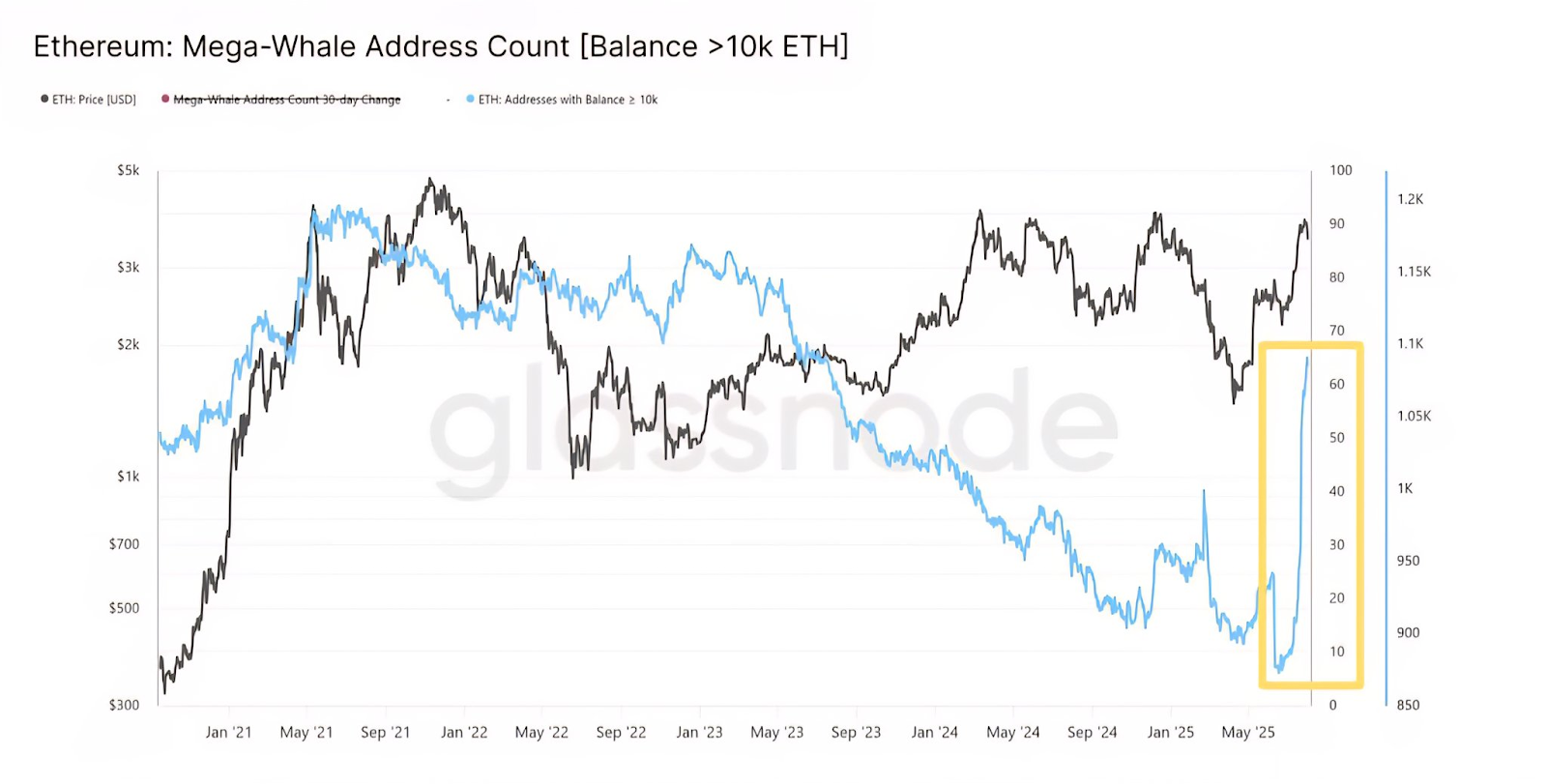 Ethereum Whales Double Holdings: $2.5B Accumulation Sparks Supply Shock