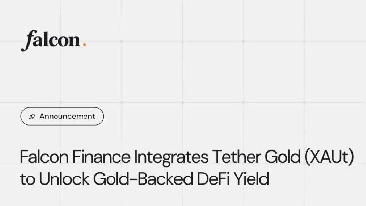 Falcon Finance Integrates Tether Gold (XAUt) to Unlock Gold-Backed DeFi Yield
