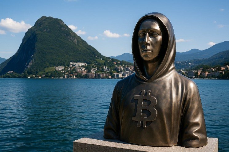 The statue of Satoshi Nakamoto found in Lugano is ready to return