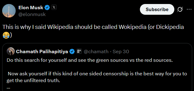 Elon Musk’s answer to ‘falsehoods’ —Grokipedia is out in 2 weeks Elon Musk’s answer to ‘falsehoods’ —Grokipedia is out in 2 weeks