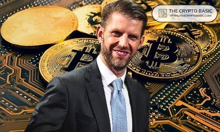 Eric Trump Says American Bitcoin Mines 2% of BTC Supply Daily, Calls Crypto a Tangible Asset