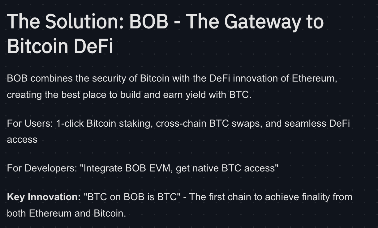 BOB Token Goes Live: Launch Details for Build on Bitcoin's Native Token