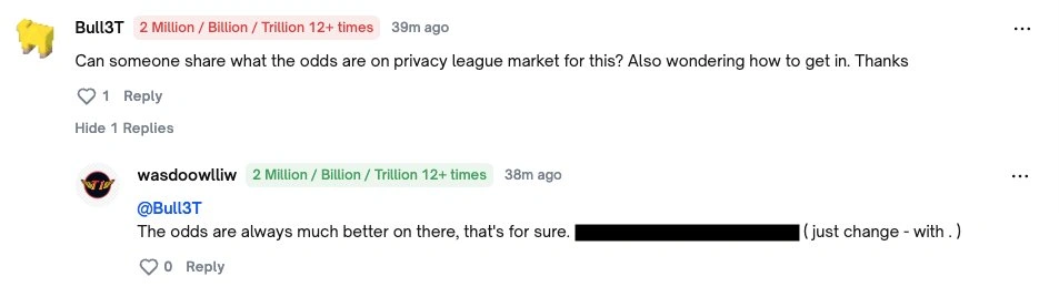 Polymarket users sound alarm over phishing links in private markets