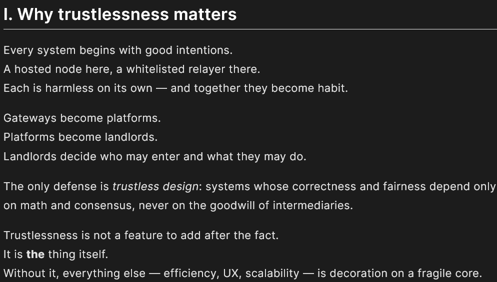 Vitalik Buterin champions decentralization in &lsquo;Trustless Manifesto&rsquo;