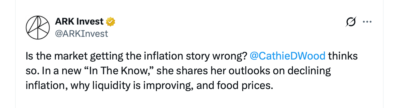 'Reaganomics on Steroids': Ark Invest's Cathie Wood Predicts a Productivity and Liquidity Boom 'Reaganomics on Steroids': Ark Invest's Cathie Wood Predicts a Productivity and Liquidity Boom