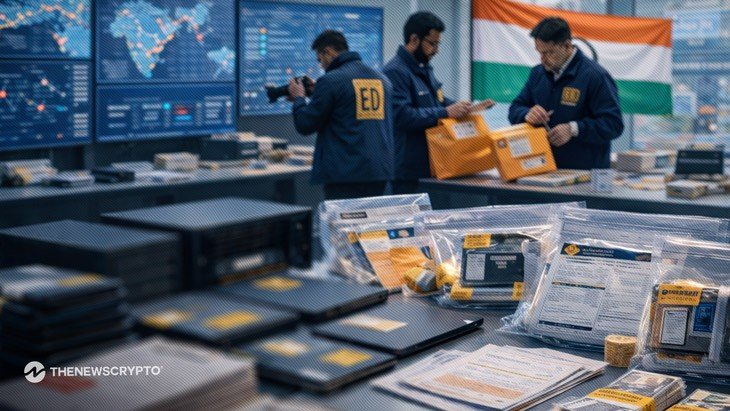 ED Raids Multiple Locations in India Over Fake Crypto Investment Firm