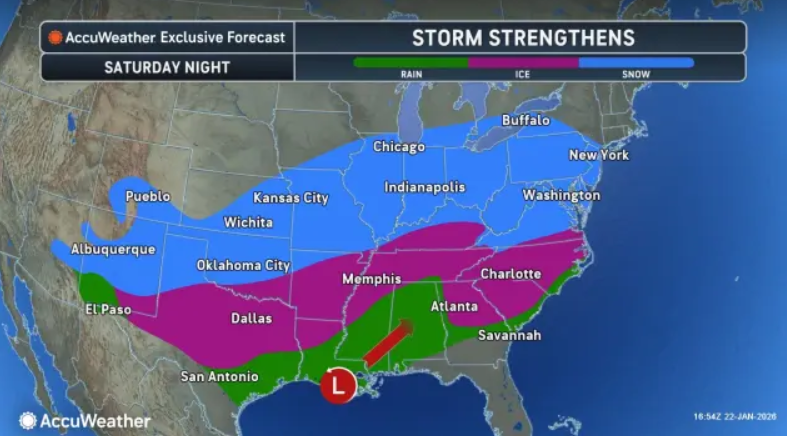 Bitcoin miners brace for massive ice storm barreling towards southern US