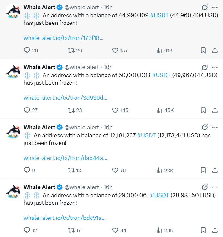 Tether Freezes Over $180 Million as Stablecoins Dominate Illicit Crypto Flows