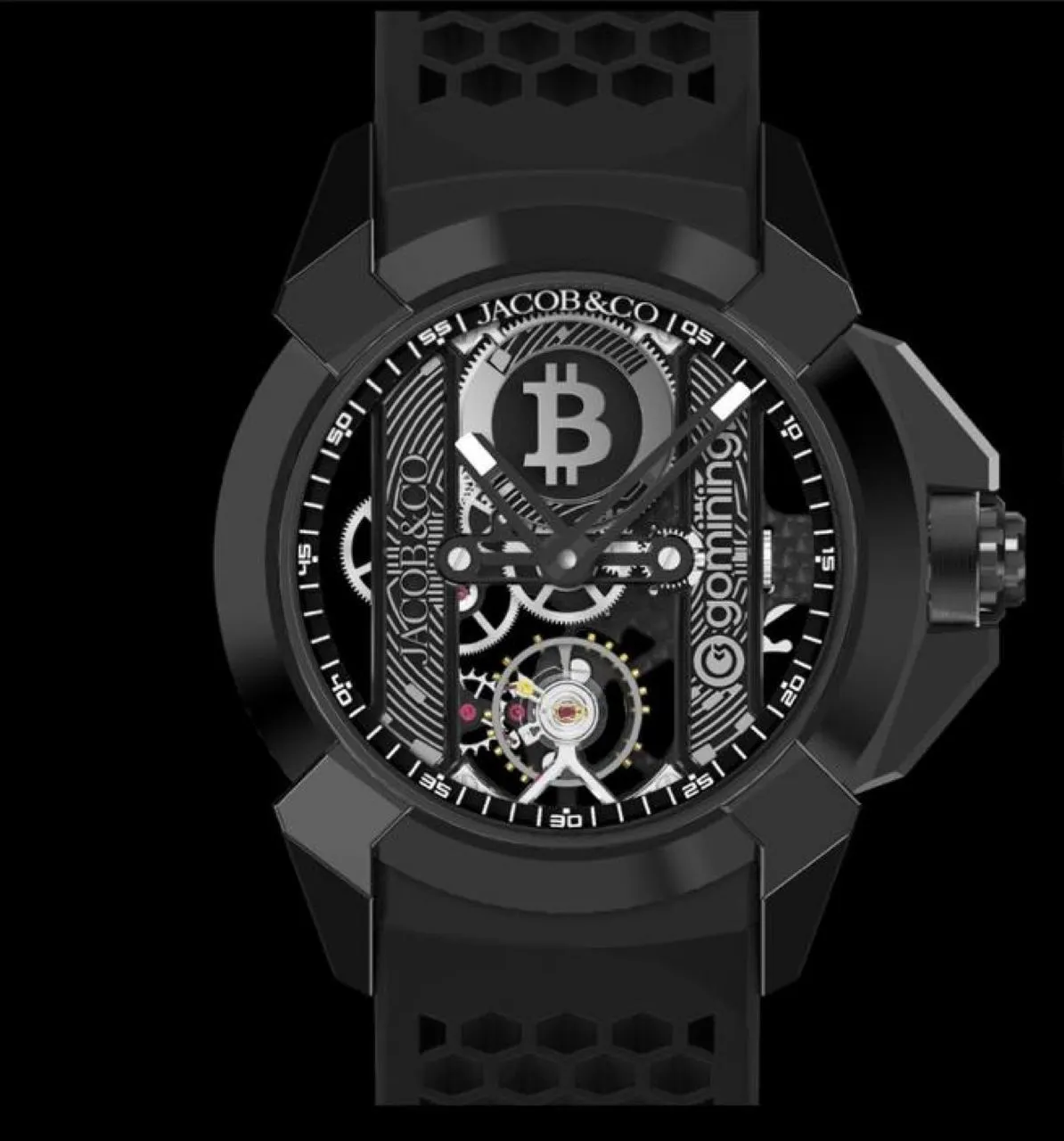 GoMining, Jacob & Co. Debut $40K Luxury Bitcoin Watch Paired With 'Digital Miner'