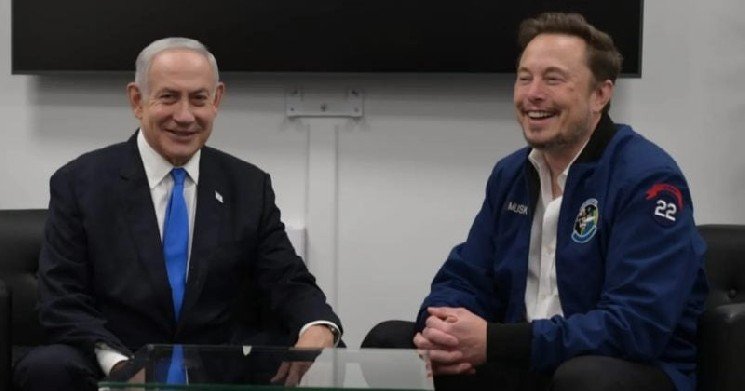 Elon Musk discusses AI development with Israeli Prime Minister Netanyahu