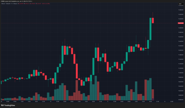 Bitcoin (BTC) Price Experiences Sudden Surge &ndash; Here&rsquo;s Why and What Analyst il Capo Expects Next