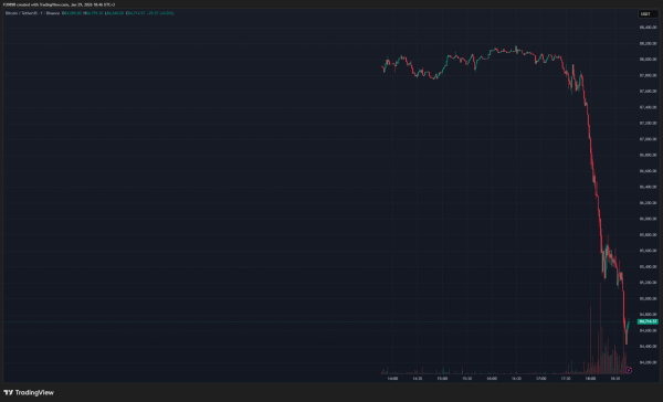 HOT MOMENTS: Bitcoin (BTC) Price Experiences Huge Drop &ndash; Here&rsquo;s Why and the Data
