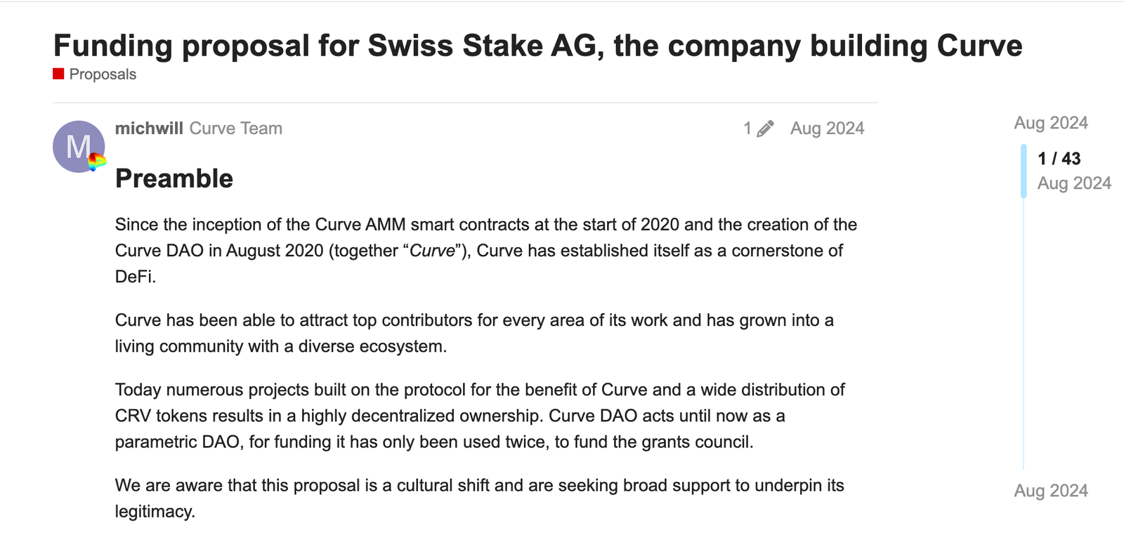 Curve Finance founder says disagreement within a DAO is a healthy sign Curve Finance founder says disagreement within a DAO is a healthy sign