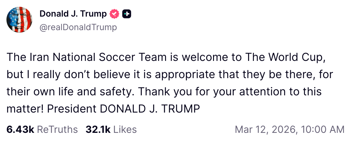 Trump documents meltdown over Iran war on Truth Social