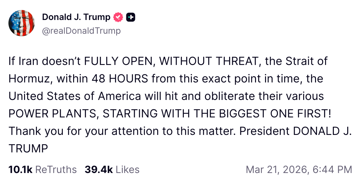 Trump documents meltdown over Iran war on Truth Social