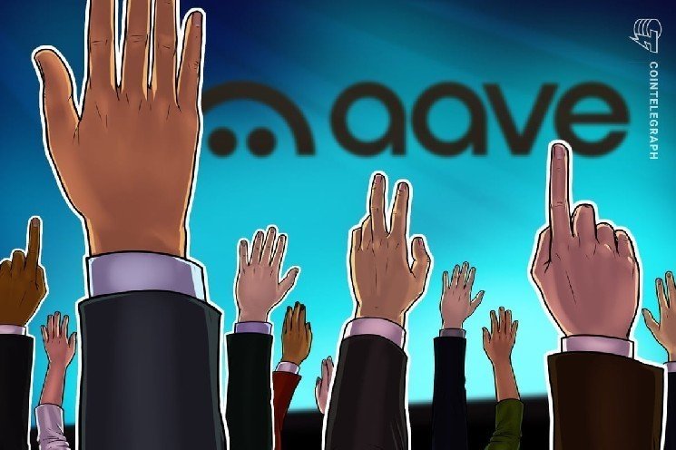 Aave proposal clears first hurdle with 52.6% support amid governance split