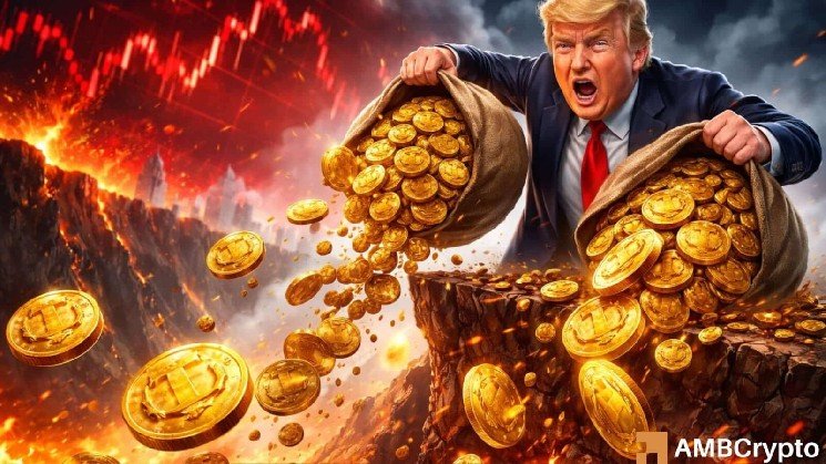 TRUMP crashes 96% from 2025 ATH – But the team keeps cashing out TRUMP crashes 96% from 2025 ATH – But the team keeps cashing out