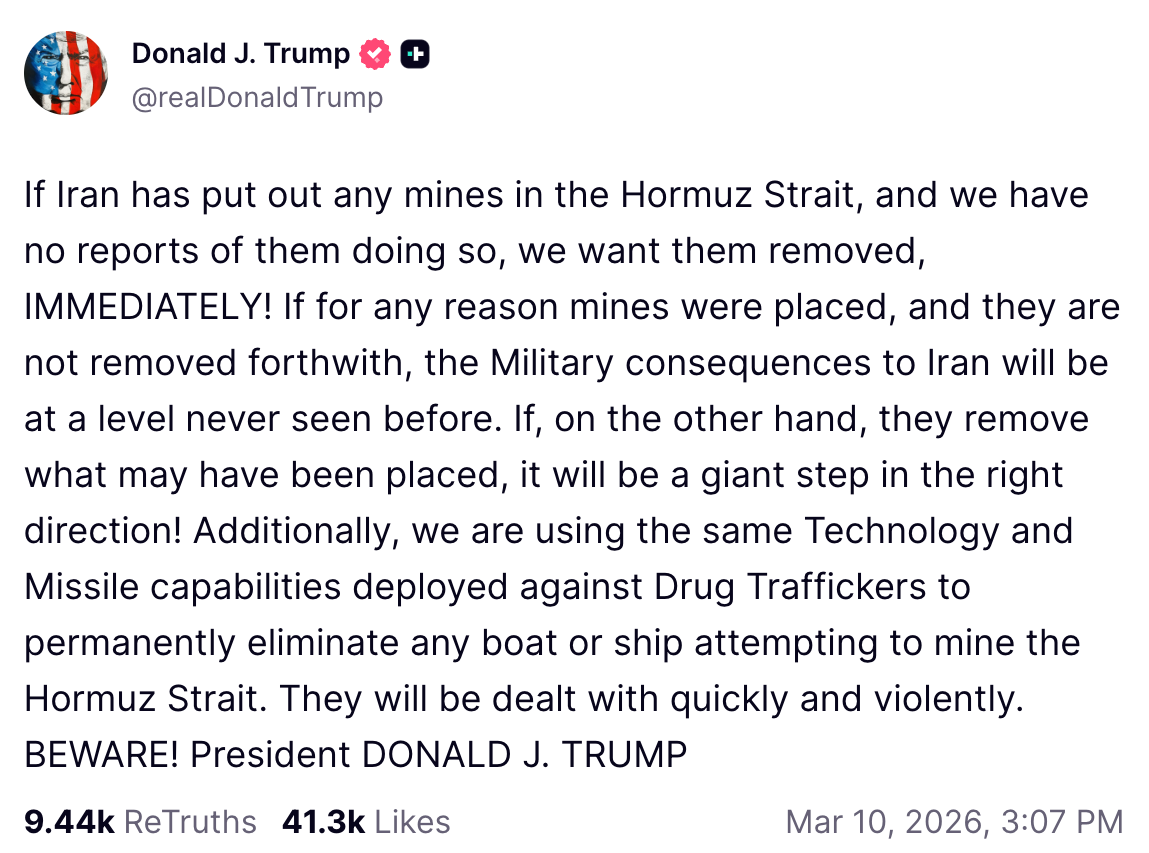 Trump documents meltdown over Iran war on Truth Social