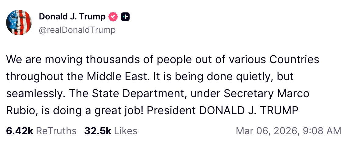 Trump documents meltdown over Iran war on Truth Social