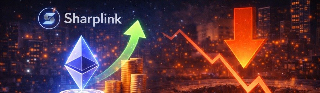 Sharplink Earns Millions in Ethereum Staking Rewards &mdash; But Faces Massive Unrealized Losses