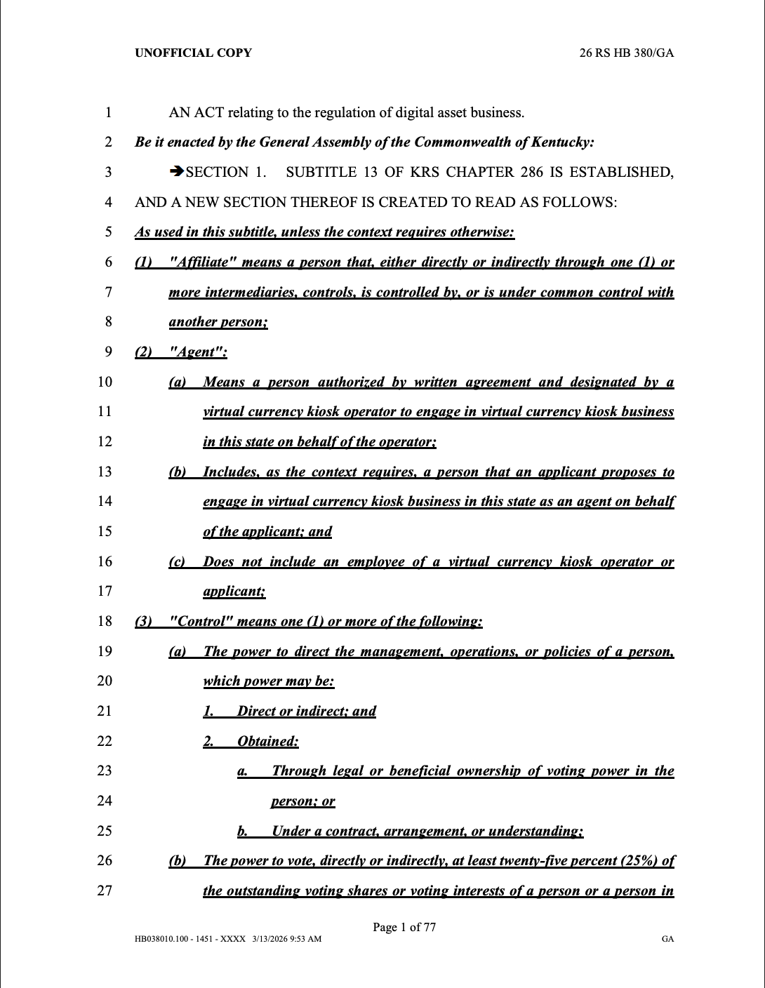 BPI sounds alarm on 'backdoor' for hardware wallets in Kentucky crypto bill