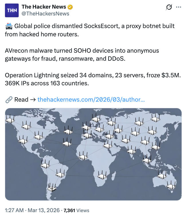 DOJ and Europol take down SocksEscort network tied to crypto fraud