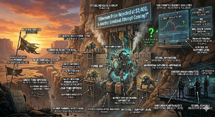 Ethereum Price Rejected at $2,400, Is Another Breakout Attempt Coming? Ethereum Price Rejected at $2,400, Is Another Breakout Attempt Coming?