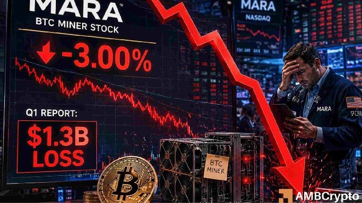Bitcoin miner MARA takes $1.3B hit after brutal quarter &ndash; What&rsquo;s next?