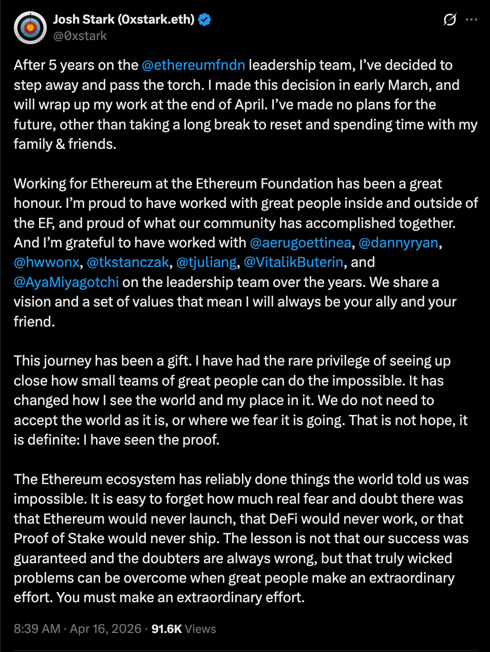 Harvard dumps entire ETH position after just one quarter