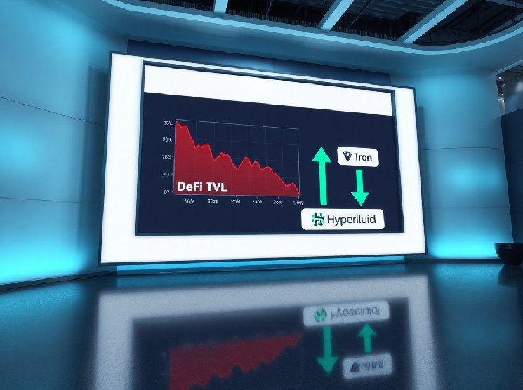DeFi TVL Plunges 39% Year-to-Date; Only Tron and Hyperliquid Buck the Trend