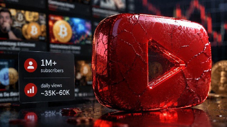 Crypto YouTube views collapse in 2026 as viewers turn off crypto channels Crypto YouTube views collapse in 2026 as viewers turn off crypto channels