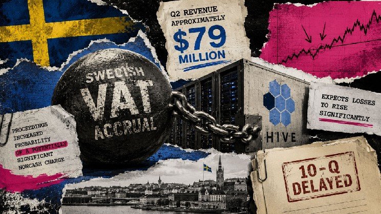Bitcoin miner HIVE’s $79M quarter runs into an $80M Swedish tax problem Bitcoin miner HIVE’s $79M quarter runs into an $80M Swedish tax problem